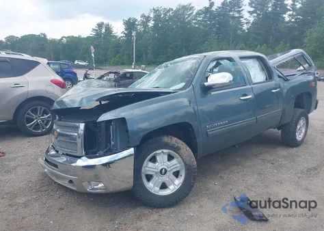 2012 Chevrolet Silverado 1500 Lt из США, поврежденный, VIN 3GCPKSE74CG101293